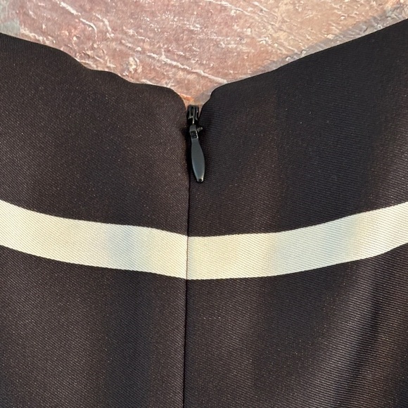 Vince Camuto Black and Cream Striped Jumpsuit - Picture 5 of 7